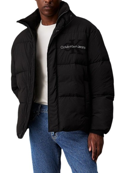 CALVIN KLEIN JEANS GIUBBINO UOMO CHENILLE PUFFER, 