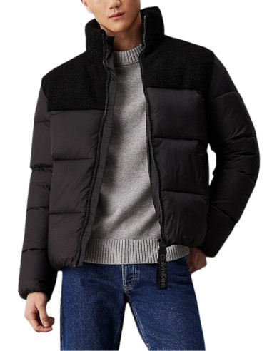 CALVIN KLEIN JEANS GIUBBINO UOMO SHERPA PUFFER