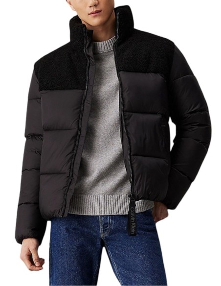 CALVIN KLEIN JEANS GIUBBINO UOMO SHERPA PUFFER