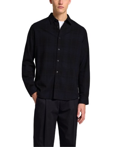 SELECTED CAMICIA UOMO SLHREG-OWEN FLANNEL MIX SHIR