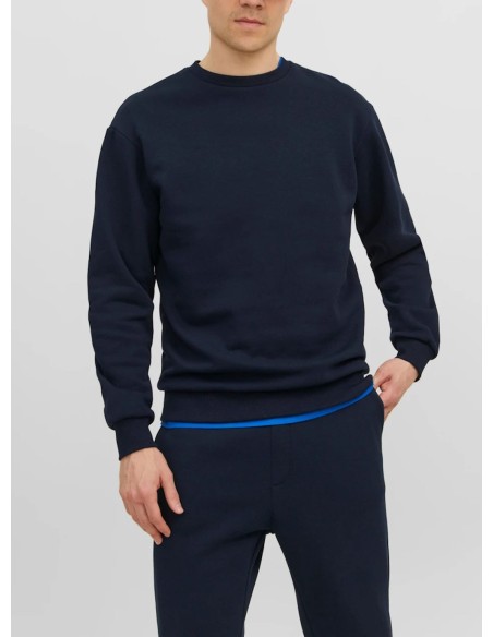 JACK & JONES FELPA UOMO,JJEBRADLEY SWEAT CREW NOOS