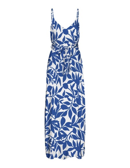 VERO MODA DONNA EASY JOY SLIT MAXI V-NECK DRESS WV