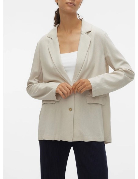 VERO MODA DONNA YMILO LS SHELL BLAZER WVN  GA