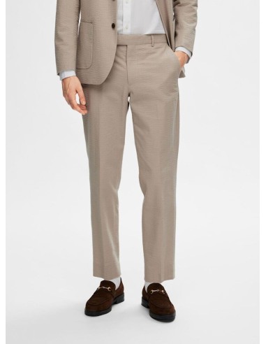 SELECTED PANTALONI UOMO SLHREG-SMITH SEERSUCKER TR