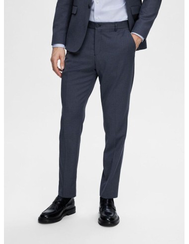 SELECTED TAILORED TROUSERS UOMO,SLHSLIM-NEIL BLUE 