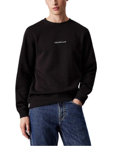 CALVIN KLEIN JEANS FELPA UOMO MONOLOGO CREW NECK, 