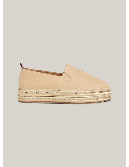 TOMMY HILFIGER ESPADRILLAS DONNA EMBROIDERED GOLD