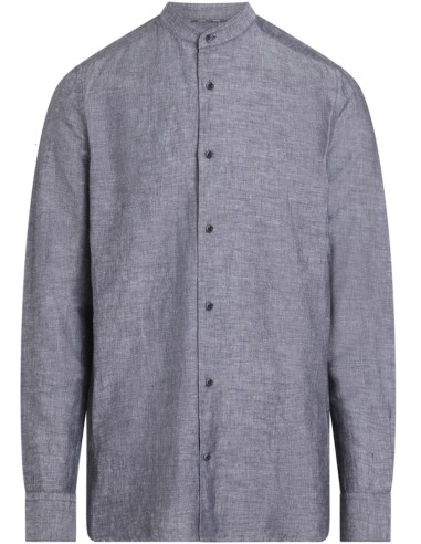 CALVIN KLEIN CAMICIA UOMO,LINEN COTTON STAND U