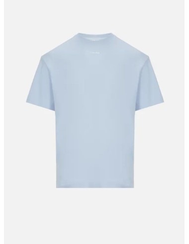 CALVIN KLEIN T-SHIRT UOMO,NANO LOGO INTERLOCK