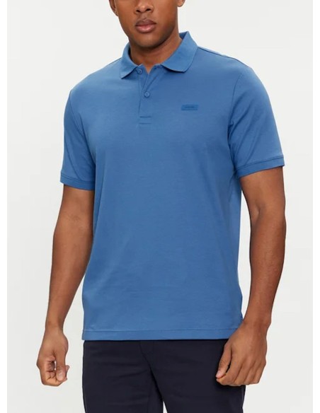 CALVIN KLEIN POLO UOMO SMOOTH COTTON  SLIM