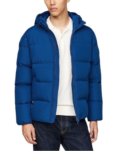 TOMMY HILFIGER PIUMINO UOMO DOWN HOODED PUFFER J, 