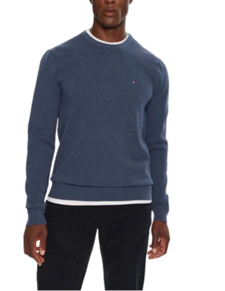 TOMMY HILFIGER  MAGLIA UOMO ESSENTIAL STRUCTURE, D