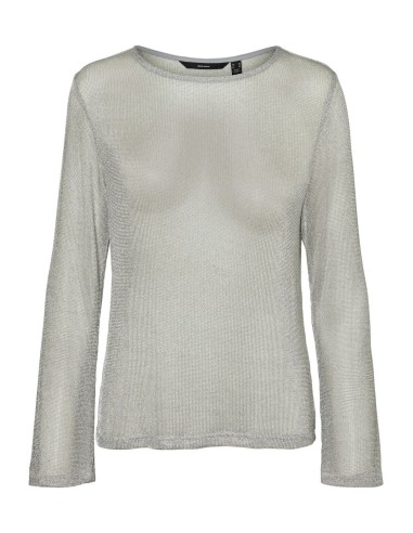 VERO MODA DONNA PALERMO LS O-NECK TOP JRS SB4