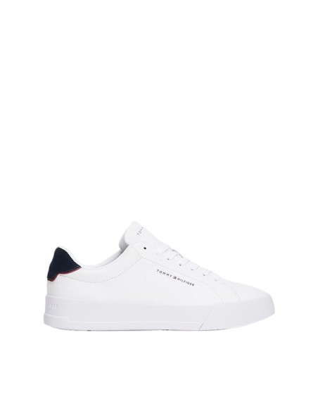 TOMMY HILFIGER SNEAKERS UOMO COURT LTH DETAIL, 0LD