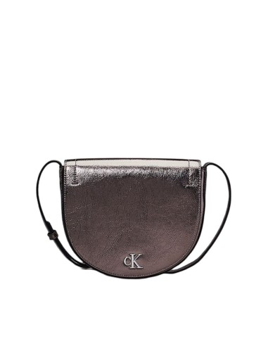 CALVIN KLEIN BORSETTA DONNA MINIMAL MONOGRAM SADDL