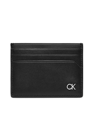 CALVIN KLEIN  PORTACARTE UOMO,METAL CK CARDHOLDER 