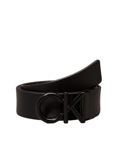 CALVIN KLEIN CINTURA UNISEX ADJ/REV CK METAL BOMBE