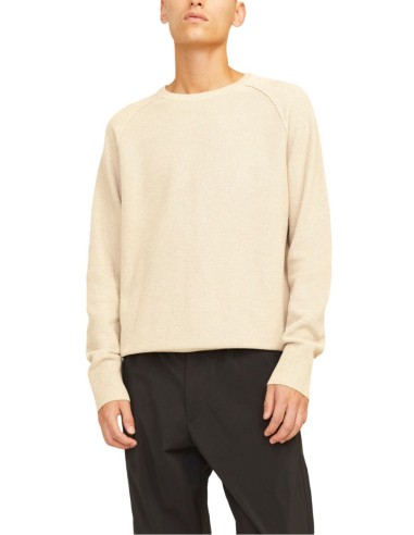 JACK & JONES PULLOVER UOMO JCOMASON KNIT CREW NECK