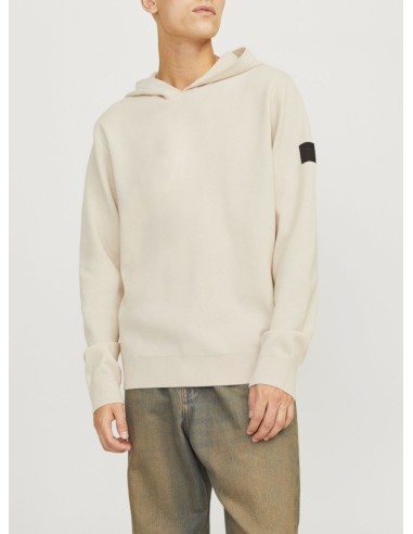 JACK & JONES FELPA UOMO COAERO KNIT HOOD SN