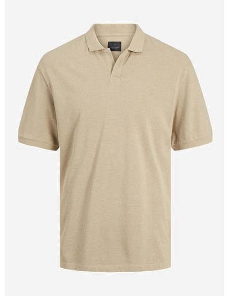 JACK & JONES UOMO JPRBLADON SS POLO V-NECK