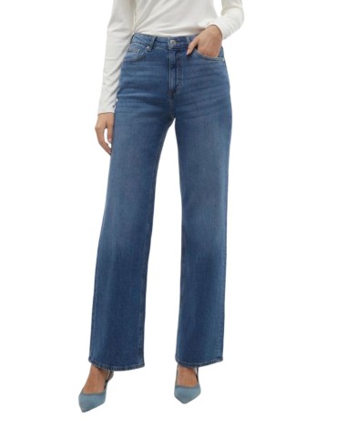 VERO MODA DONNA TESSA HR WIDE JEANS RA380 GA NOOS