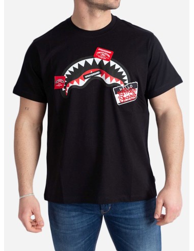 SPRAYGROUND T-SHIRT UOMO,LABEL SHARK REGULAR