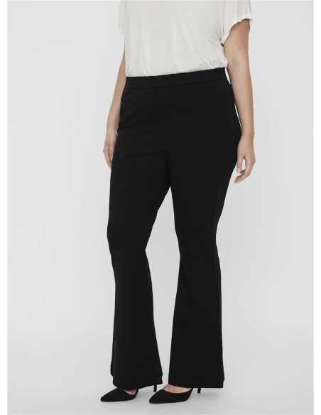 VERO MODA CURVE PANTALONI DONNA CKAMMA MW FLARED J