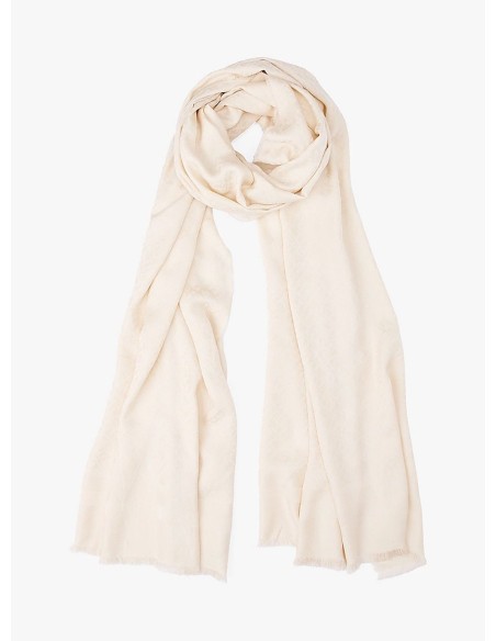 TOMMY HILFIGER DONNA ELEVATED CHIC JACQUARD SCARF