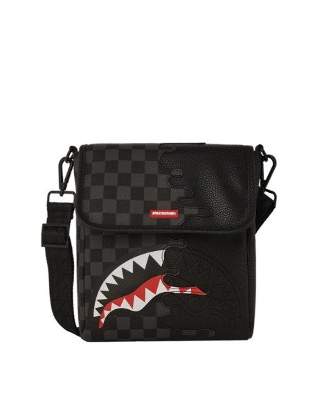 SPRAYGROUND UNFINISHED SHARK MESSENGER SLING