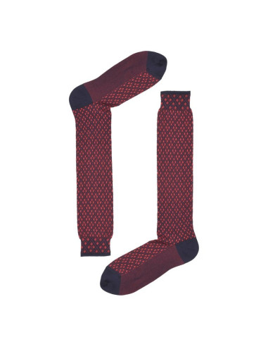 Red Sox men's jacquard long socks