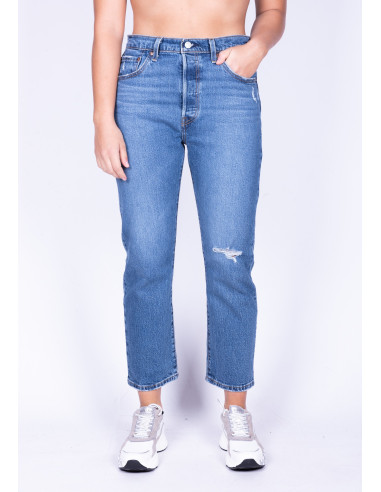 Levi's Crop Salsa Mid Jeans para Mujer