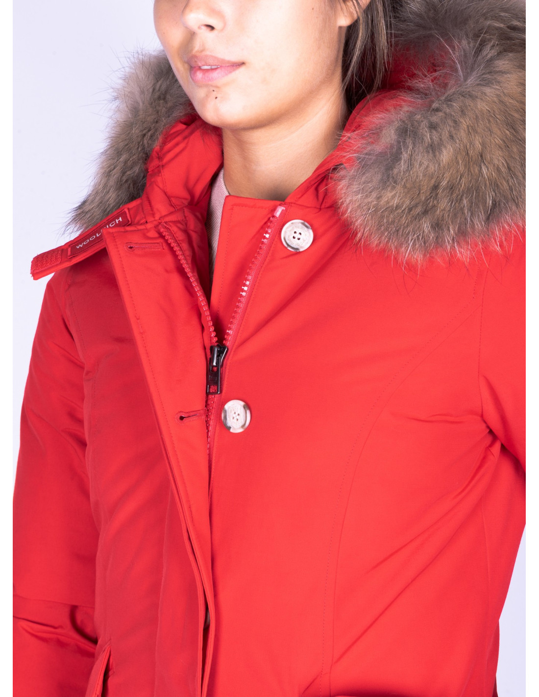 Giubbotto woolrich outlet donna rosso