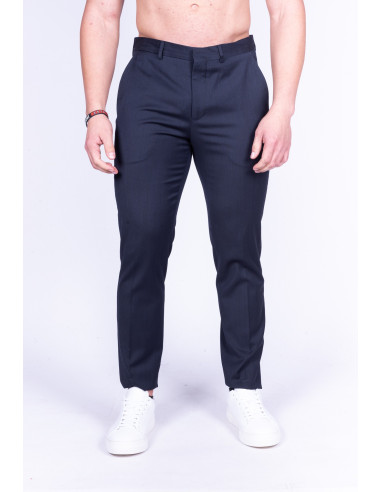 Pantalón Slhslim Selected hombre azul oscuro