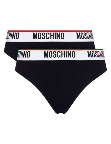 Lot de 2 slips brésiliens femme Moschino