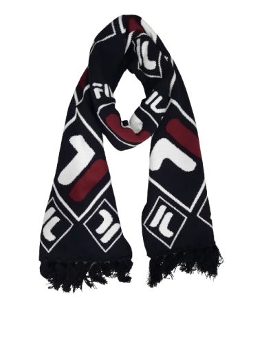 INTARSIA KNITTED SCARF FILA SCARF