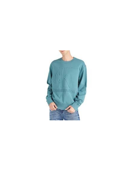 EMBOSSED FASHION CRE SWEATSHIRT, L8R CALVIN KLEIN JEANS