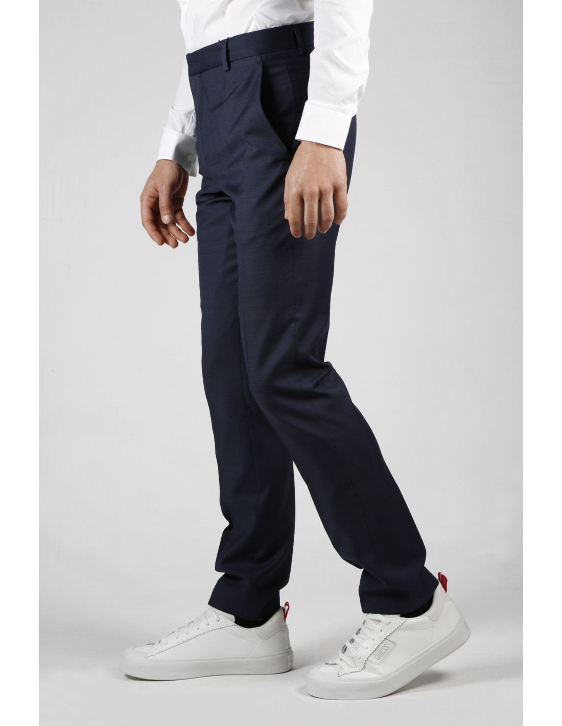 Calvin Klein Solid Bright Blue Wool Suit Separates Pants | Nordstromrack