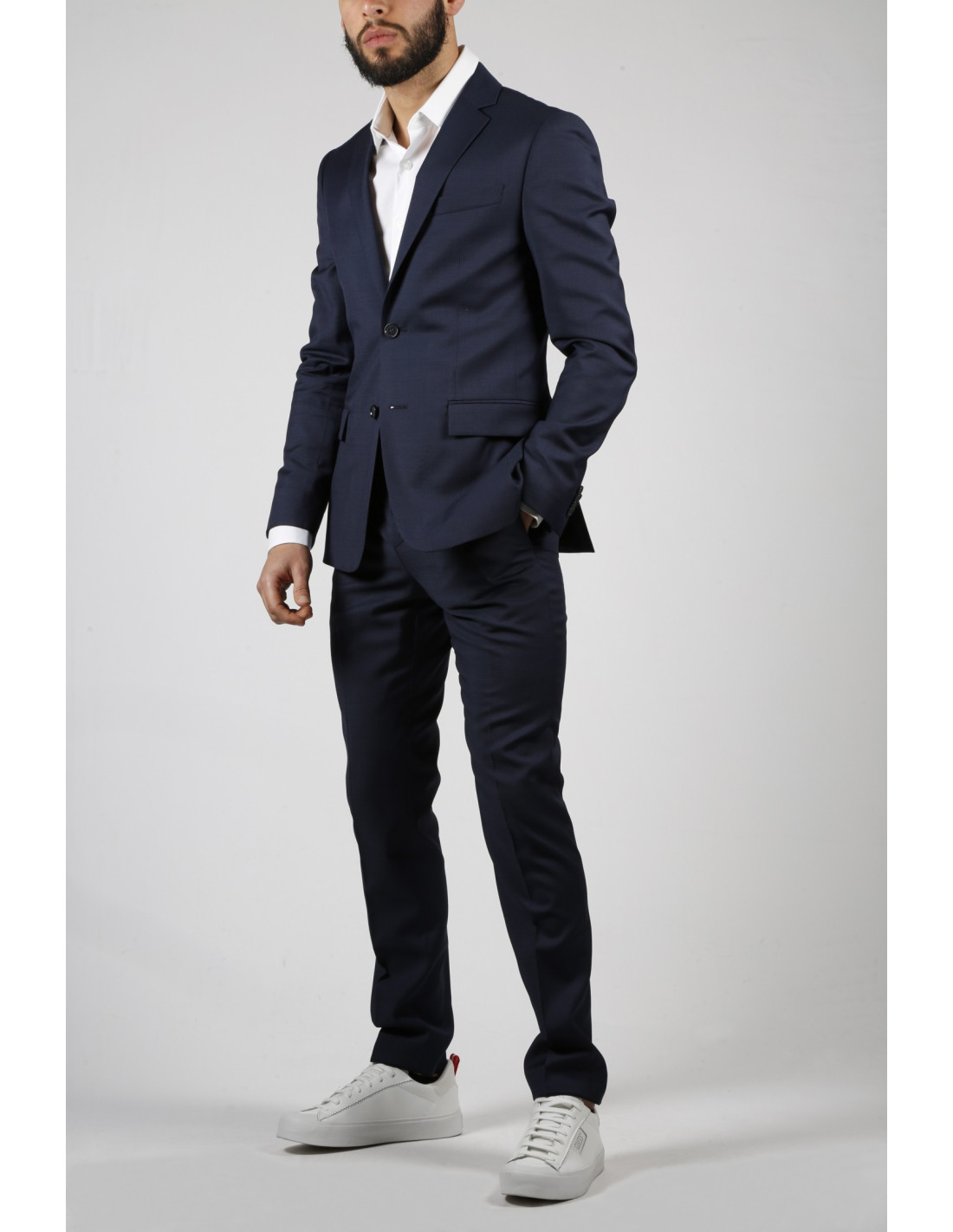 Buy Calvin Klein Tuxedo Black Solid Satin Two Button Men's Suit (38R 32W)  (38R 32W) at Amazon.in