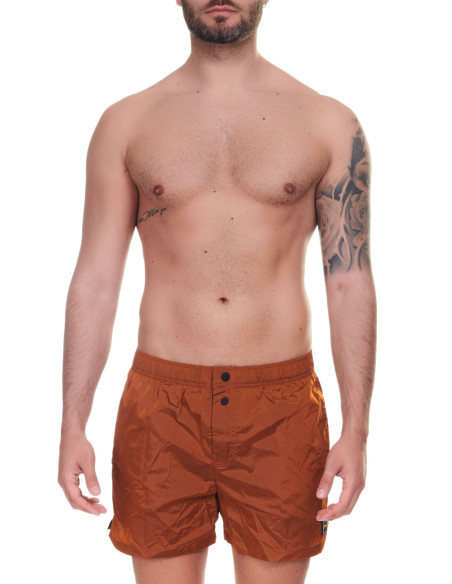 Costume short uomo Effek arancione shantung