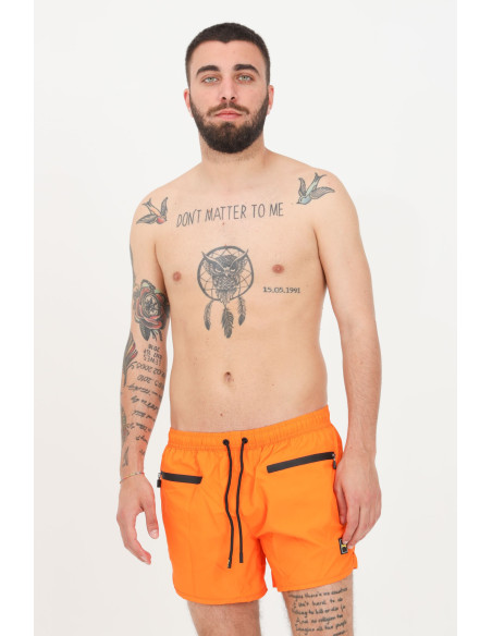 Bañador boxer de hombre Effek naranja