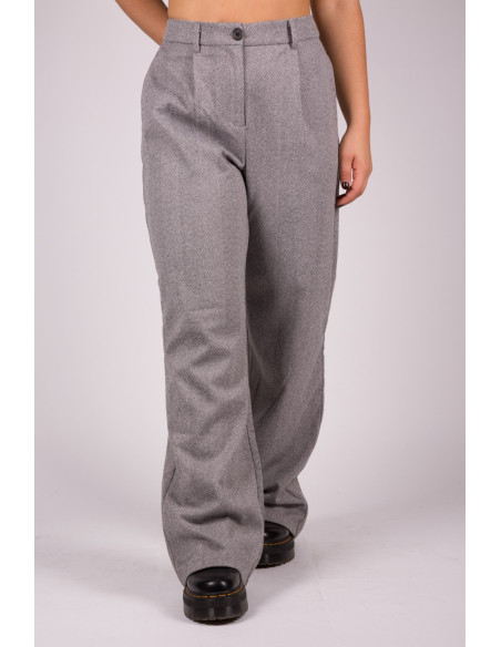 Pantalón gris claro de mujer Vmalba Vero Moda