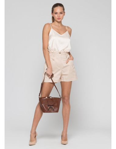 Pili Kocca Damen-Shorts in Beige