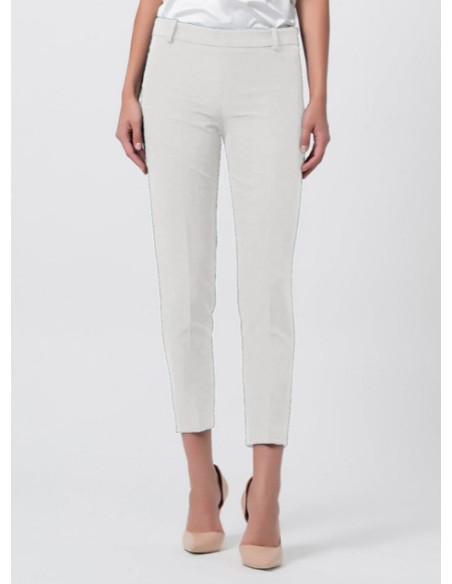 Amalio Kocca women's ivory trousers