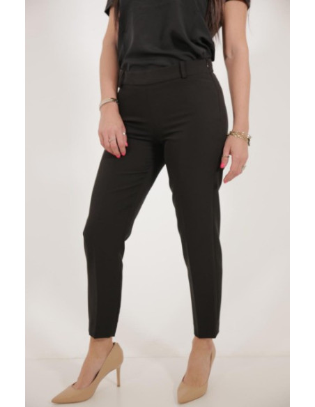 Pantalon noir femme Amalio Kocca