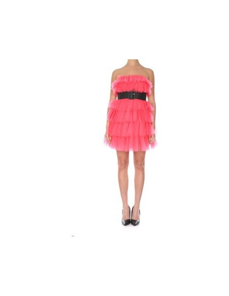 Robe courte corail Taye Kocca