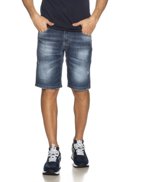 brown jean shorts mens