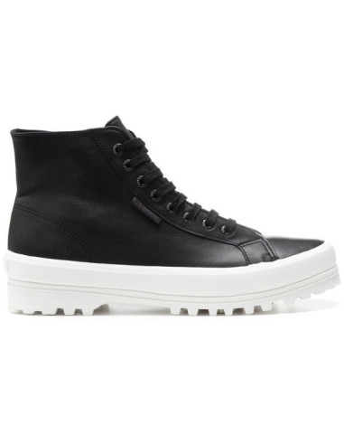 Baskets femme Alpina Superga noires