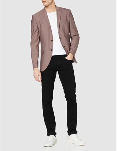 Slhslim men's pink jacket Mylologan Selected