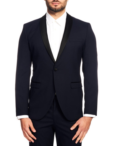 Veste bleue pour homme Slhslim Skylogan Selected