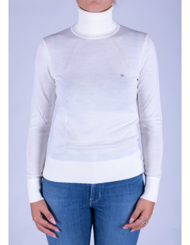 Calvin Klein Damenpullover mit Stehkragen